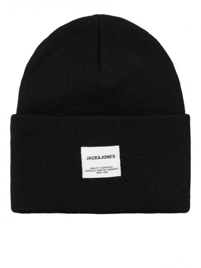 Jack & Jones Long Knit Čepice Černá - Čepice - 