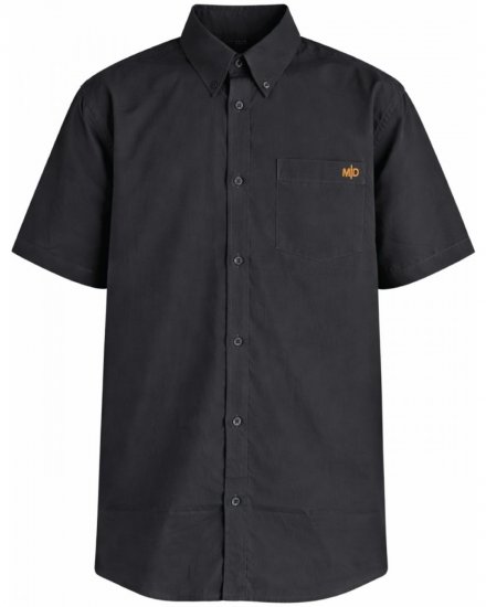 Motley Denim Zagreb Košile s krátkým rukávem Antracitová - Košile - Košile 2XL-10XL