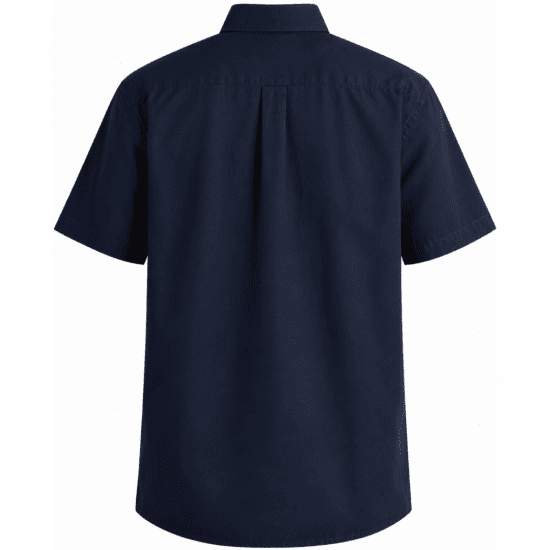 Motley Denim Zagreb Košile s krátkým rukávem Námořnická modrá - Košile - Košile 2XL-10XL